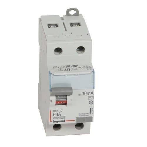 DX3 Differential 2P 63A 30mA Class AC with reference 411506 from the brand LEGRAND