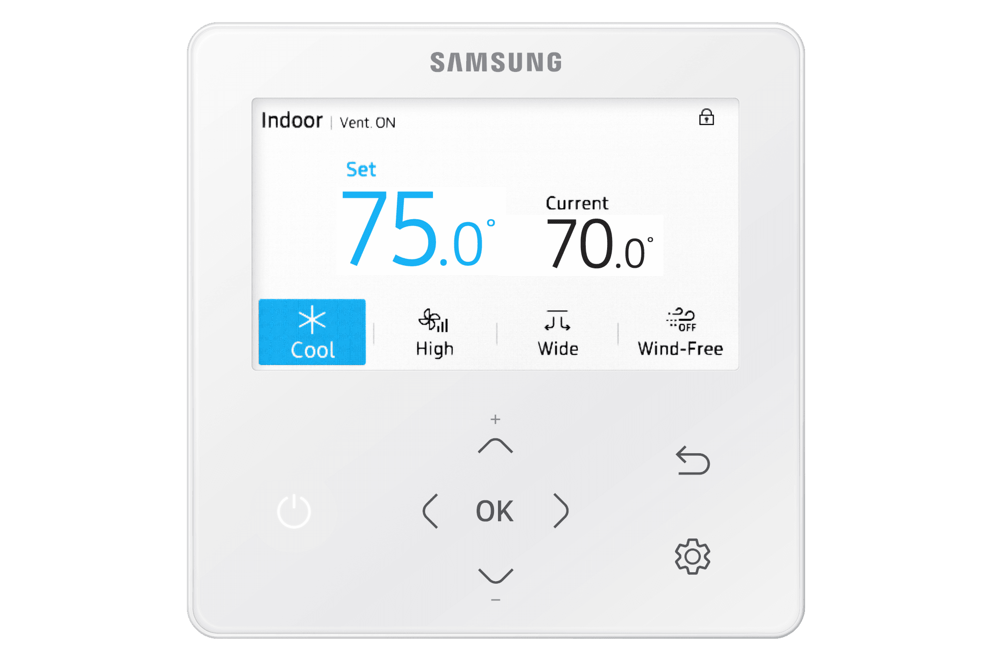 Premium trådbunden fjärrkontroll Samsung MWR-WG01JN med referens MWR-WG01JN från SAMSUNG