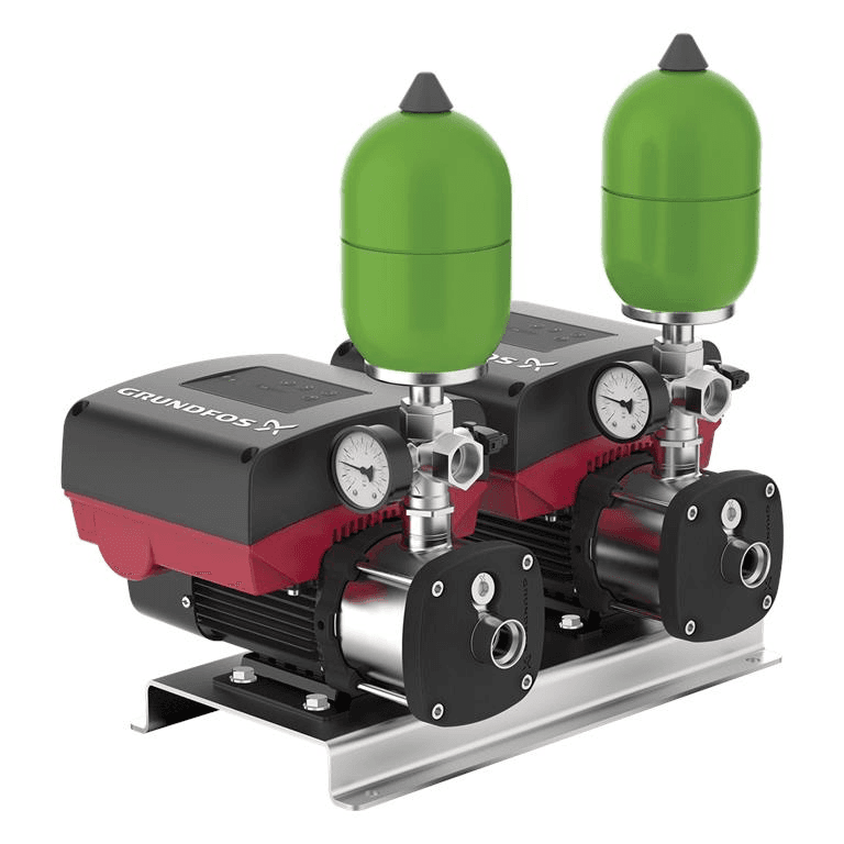 Grundfos tryckstegringsenhet CMBE TWIN 3-62 I-U-C-C-D-A med referens 99219420 från GRUNDFOS