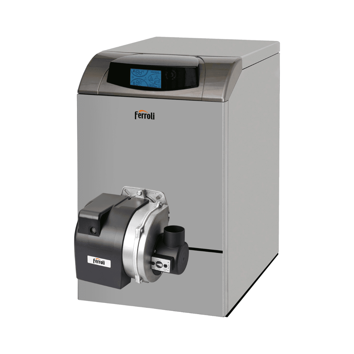 Gjutjärnsoljepanna Ferroli ATLAS D LN 50 med 5 element med referens 382100502 från FERROLI