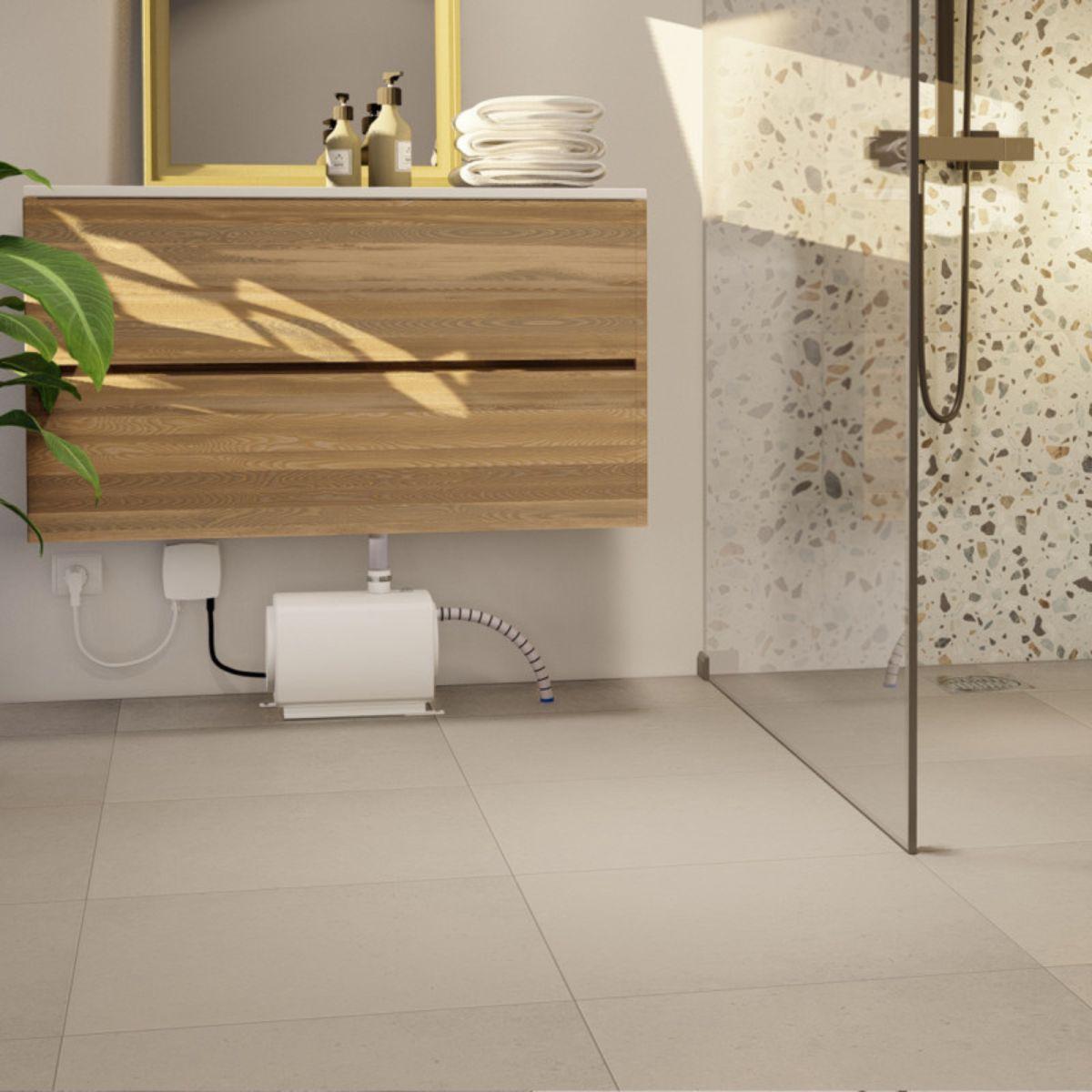 Sugpump med golvbrunn för dusch SFA Sanifloor+ 1 med referens HIFLOOR1 från SFA SANITRIT