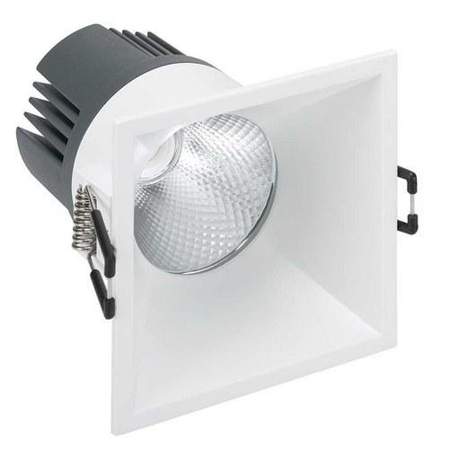 Downlight 703.22 Comfort fyrkantig med WW Wide Flood-optik 3000K med referens 70322030-483 från SIMON
