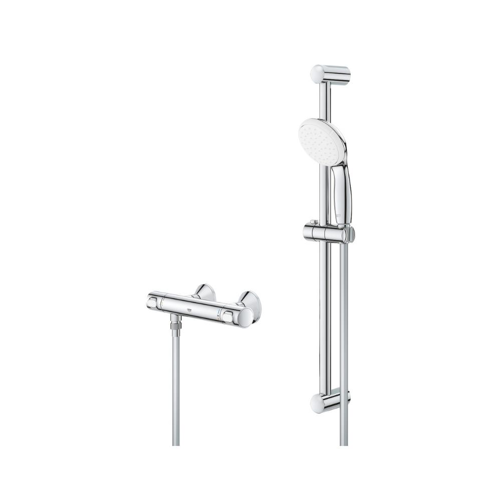 Termostatisk duschset 1/2" Grohe Grohtherm 500 krom med referens 34796001 från GROHE