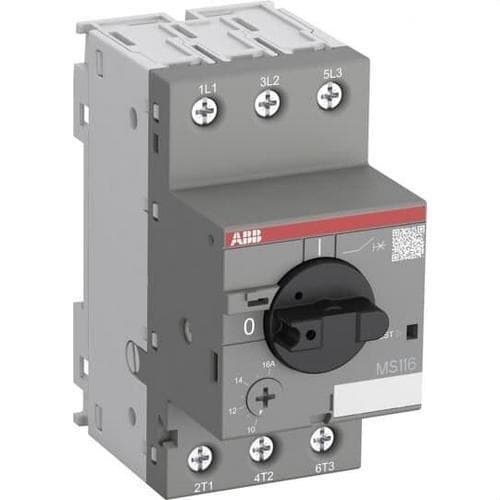 Motorbrytare MS116-1.6 1,00-1,60A med referens 1SAM250000R1006 från ABB