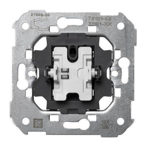 Enpolig strömbrytare med snabbanslutningssystem Simon 75 med referens 75101-39 från SIMON