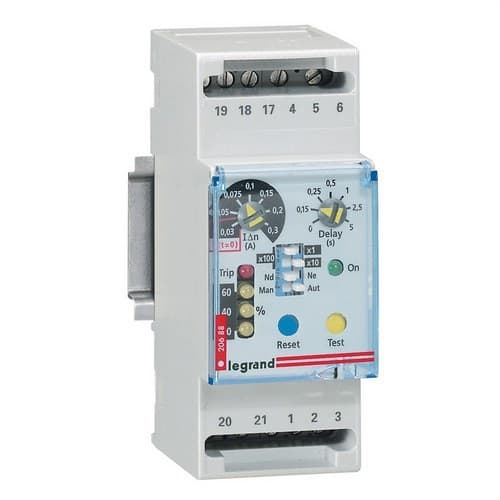 Differential Relay 2 MODULES with reference 026088 from the brand LEGRAND